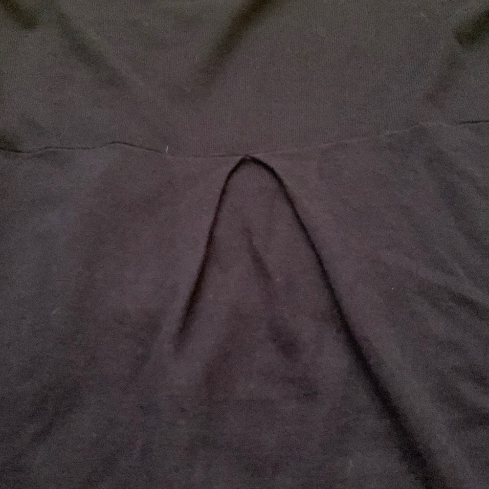 Cabi open front waterfall cardigan. Blueberry; large - Picture 3 of 7